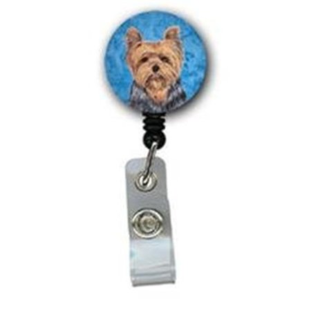 TEACHER'S AID Yorkie Retractable Badge Reel Or Id Holder With Clip TE237433